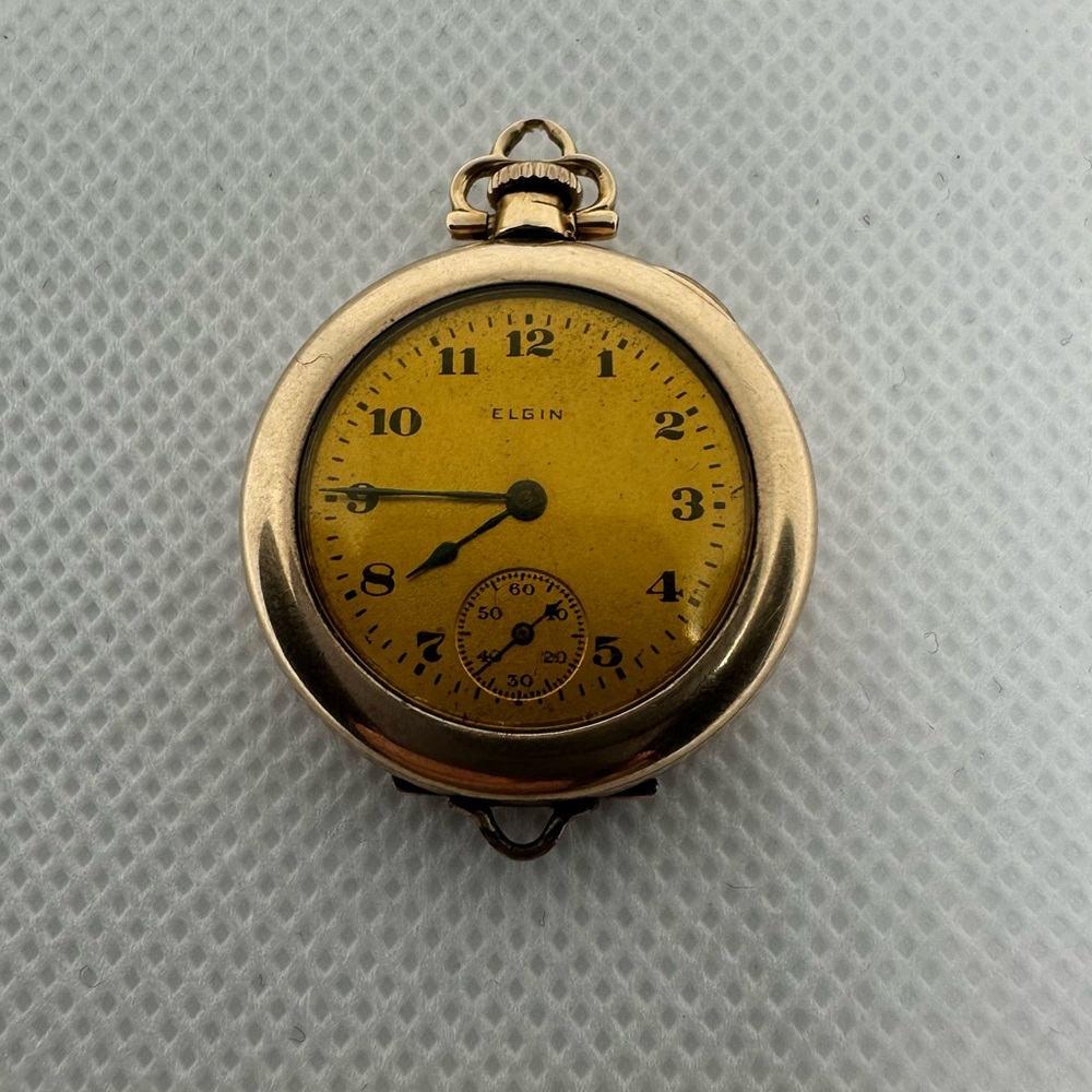Elgin Gold Filled Pocket Watch 1915/1930 READ DESCRIPTION